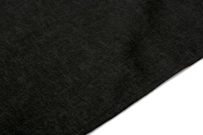 Καρές Μονόχρωμος Polycotton Αλέκιαστος 90x90εκ. Panama Black DimCol (Χρώμα: Μαύρο, Ύφασμα: 70% Βαμβάκι-30% Polyester) - DimCol - 19329811883000BK 148445